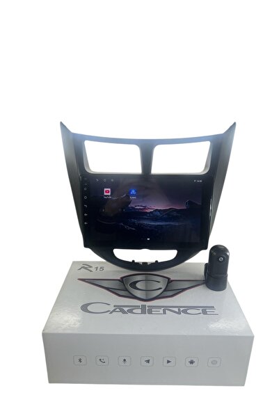 Cadence Hyundai Accent Blue Siyah 2011-2013 R15 (DVR KAYIT CİHAZI HEDİYE) Pro Oem Multimedia