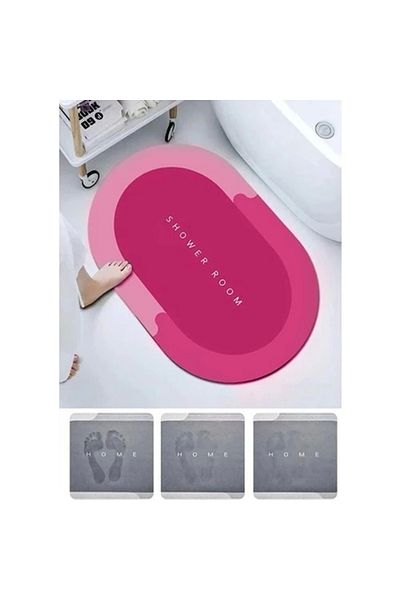 KASHİKOİ Super Water Absorbent Non-Slip Base Mat