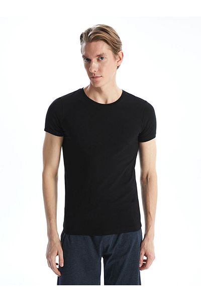 LC Waikiki Men's High Cotton Cycling Collar Undershirt