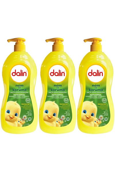 Dalin Baby Shampoo Set: 700ml, Moisture and Protection Avocado Flavor (3 L)