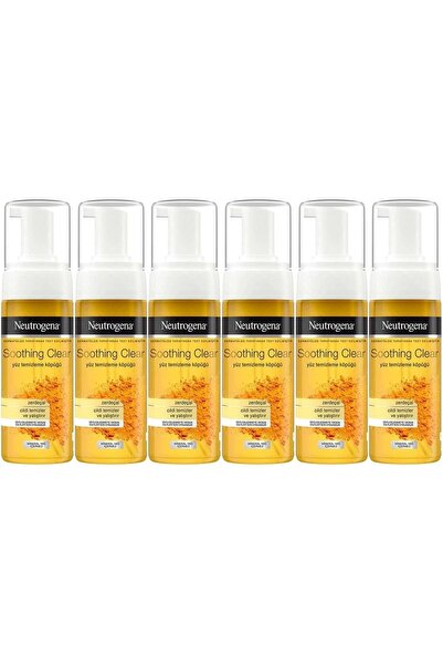 Neutrogena Soothing Clear Facial Cleansing Foam 150ml (Set of 6)