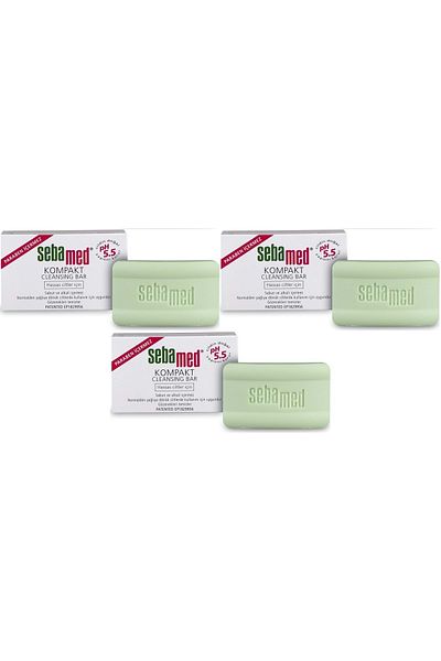 Sebamed Soap Compact Sensitive Skin 100Gr (Set of 3)