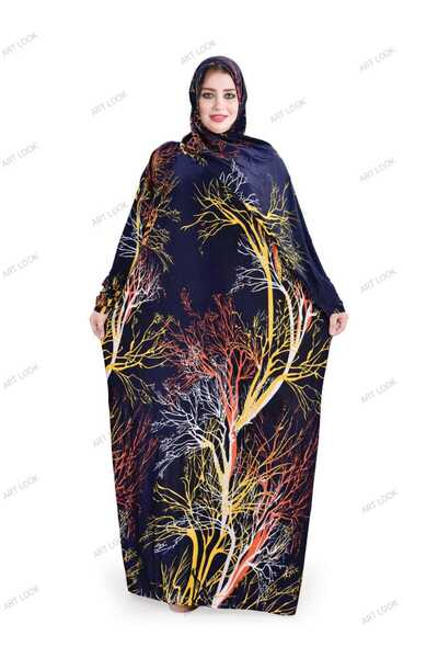 Genrics اسدال صلاة واستقبال ليكرا واسع ومريح متوفر بمقاس واحد يلبس وزن 70 الى...