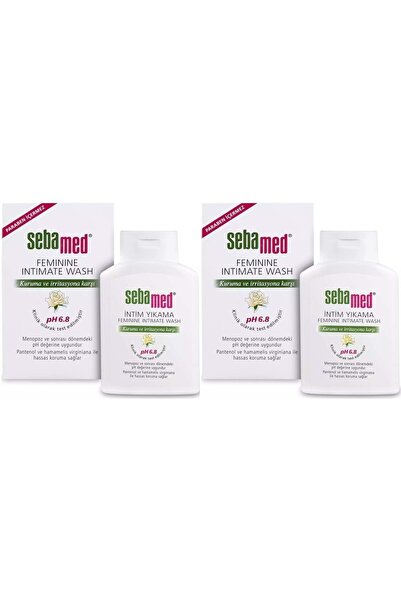 Sebamed İntim Menapoz Likit 200ml Ph6.8 (GENİTAL BÖLGE TEMİZLEYİCİ) (2 Lİ SET)