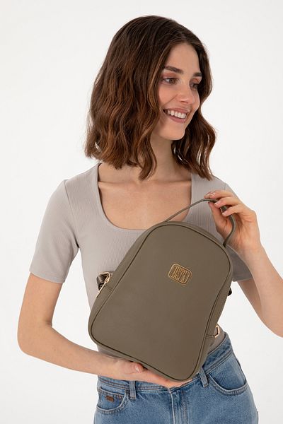 U.S. Polo Assn. Women's Khaki Backpack 50300306 -Vr027
