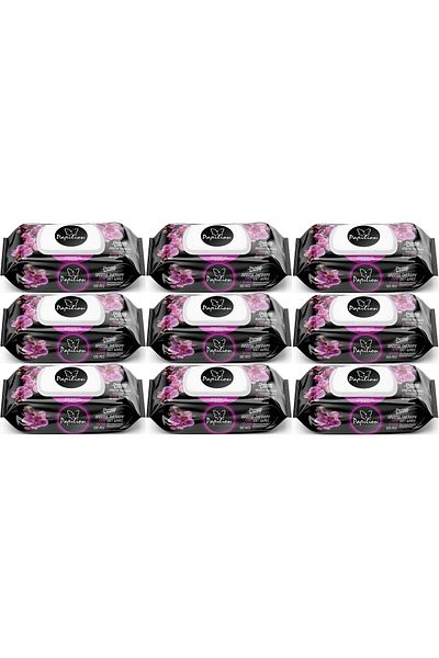 Papilion Wet Towel Wipes 100 Sheets Aroma Therapy (Set of 9) 900 Sheets