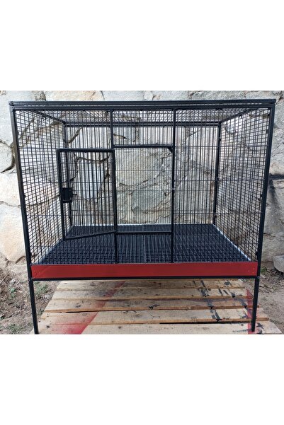 Dogus Kuş Evi Büyük Boy Salma Kafes Tek Katlı (105x75xh75 Cm )
