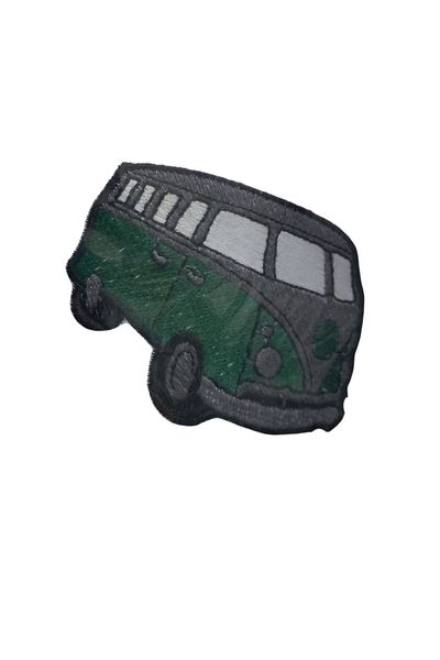Skygo Applique Iron-On Bus Green Arma 14X2,5 cm
