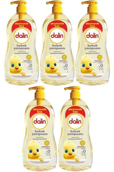 Dalin Baby Shampoo 900ml Classic with Pump (Set of 5)