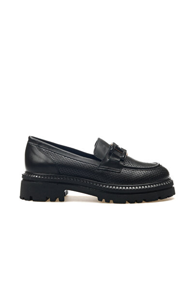 Venüs Pantofi de damă din piele naturală cu cataramă detaliată 25 ani 2411530...