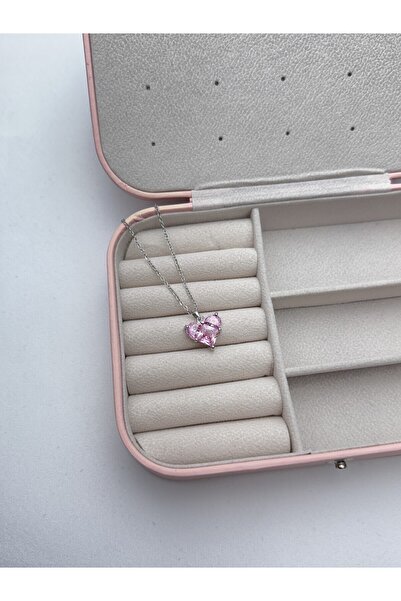 lilith accesuary قلادة القلب الأزرق مع الماس *موديل أنيق** مع علبة هدية*