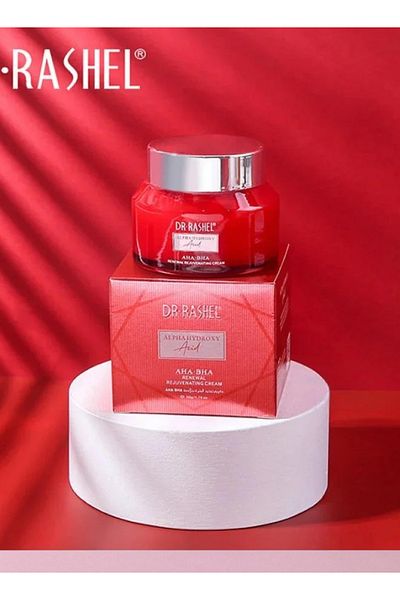 RASHEL Alpha Hydroxy Acid AHA BHA Skin Renewal Cream White 50g