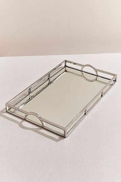 Paşabahçe Metal Dikdörtgen Tepsi 56x36 Cm