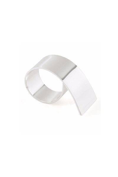 Paşabahçe Chrome 6-Piece Napkin Ring