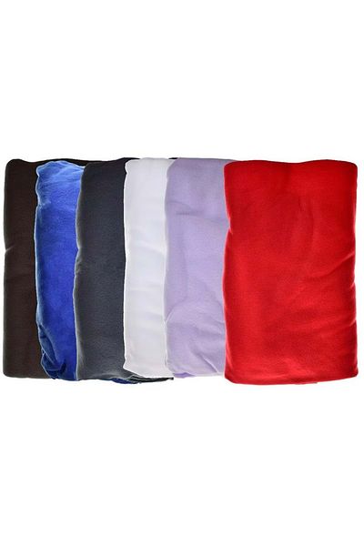 Sasta Fleece Blanket 180x210cm Double (TV - TELEVISION) - Brown