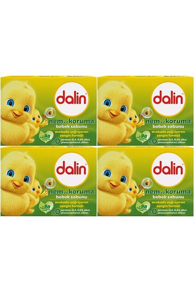 Dalin Baby Soap 100Gr Avocado (Set of 4)