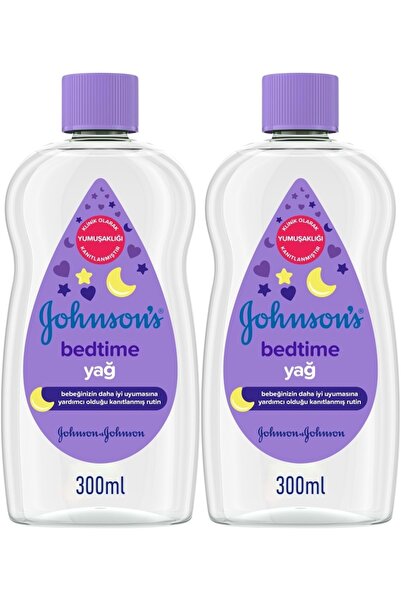 Johnson's زيت جونسون للأطفال 300 مل قبل النوم (روتين النوم) مجموعة من قطعتين