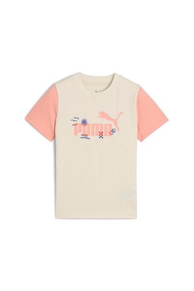 Puma T-shirt Puma Sandy Adventures Tee Ps, Beige, Kids