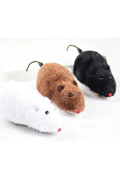 KASHİKOİ Cat Training Toy - Wind-Up Mouse