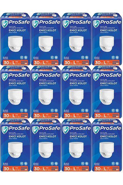 PROSAFE Large 360 Pieces Absorbent Panty Diapers (12Pk*30)