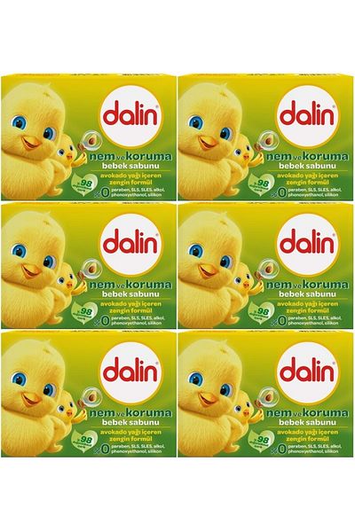 Dalin Baby Soap 100Gr Avocado (Set of 6)