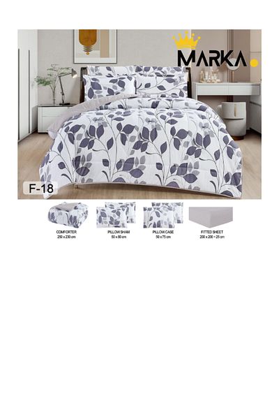 Marka Freela Cool Double Bedspread with Two Different Shapes
