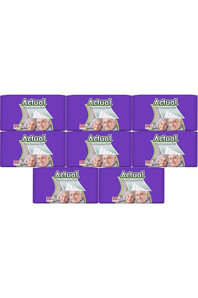ACTUEL Actual Patient Bed Opening Protective Cover 60*90cm 240 Pieces (8Pk*30)