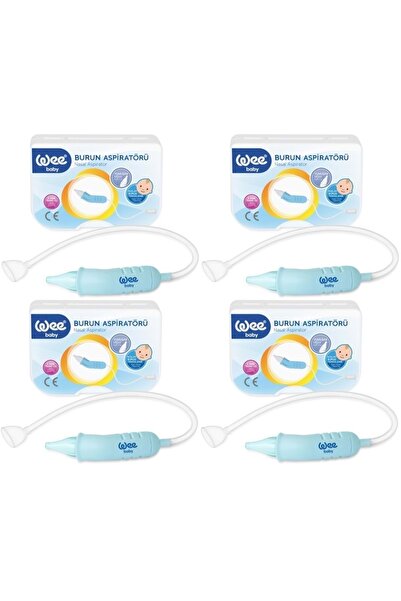 Burun Aspiratörü Nasal (Yeni Saklama Kabı Kutulu) (4 Lü Set) (WEE162)