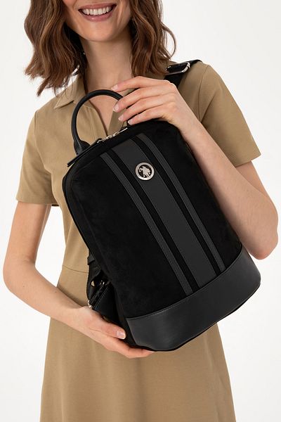 U.S. Polo Assn. Women's Black Backpack 50293687 -Vr046