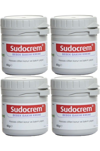 Sudocrem Cilt Bebek Bakım - Pişik Kremi 60gr (4 LÜ SET)