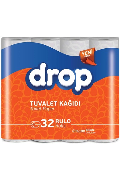 Drop Tuvalet Kağıdı Çift Katlı 32 Li Paket