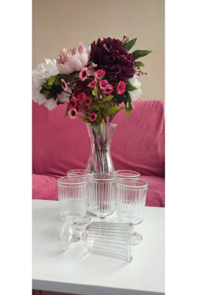 ORTAKÖY CENNETİ كأس زجاجي 190 سم مكعب موديل اوريغامى 14 سم ارتفاع 9 سم عرض