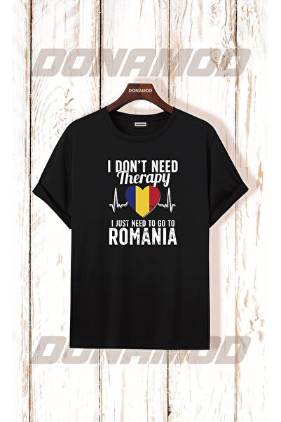 donamod رومانيا رومانيا شعار العلم أزرق أصفر أحمر هدية العيد عيد ميلاد أسود أ...