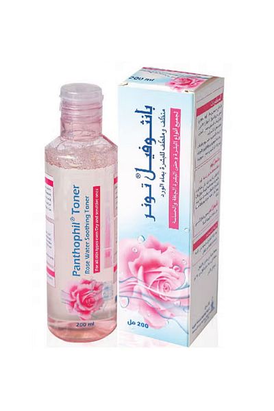 Panthenol بانثوفيل تونر غسول منظف وملطف بماء الورد