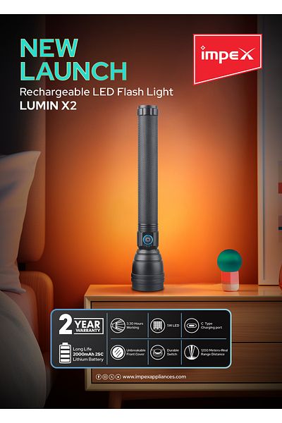 İMPEX مصباح فلاش LED من Impex (Lumin X2)