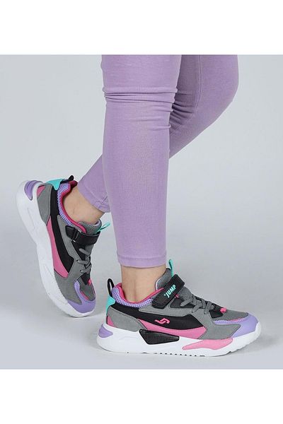 Kocamanlar Ayakkabı Jump 30058 Orthopedic Children's Sports Shoes - Purple