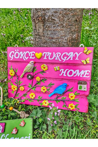 25×35 cm wooden family board,customizable product, for garden balcony