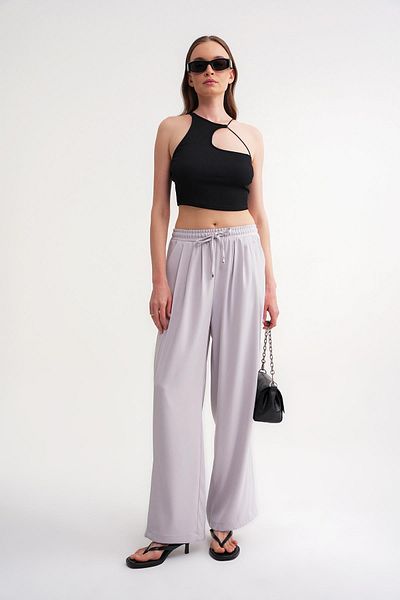 Mixray Γυναικείο πλισέ Palazzo Jean Grey Model 4668