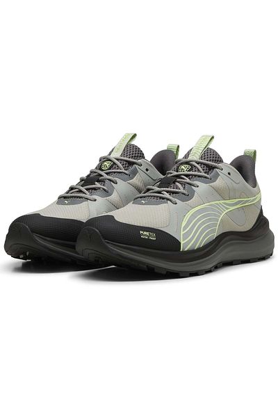 Puma 310095   Pure-tex ®   Γκρι αθλητικά παπούτσια Unisex - Reflect Lite Trail PTX Outdoor Waterproof