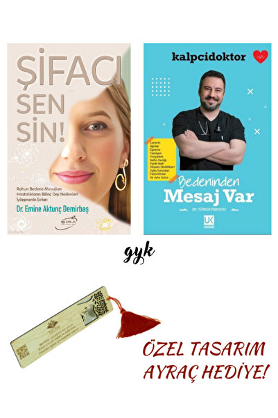 Şira Yayınları Şifacı Sensin! ve Bedeninden Mesaj Var! 2 Kitap Set (AYRAÇ HED...