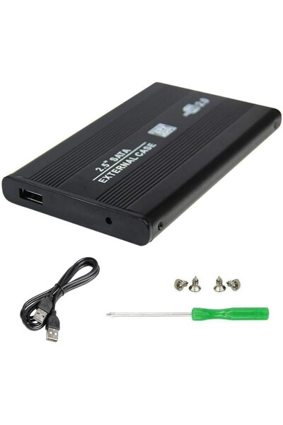 Ancheyn 2.5 Inç Usb 2.0 Sata Ssd Harici Taşınabilir Harddisk Kutusu 4514