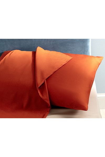 Madame Coco Ciel Satin Plain Kissenbezug