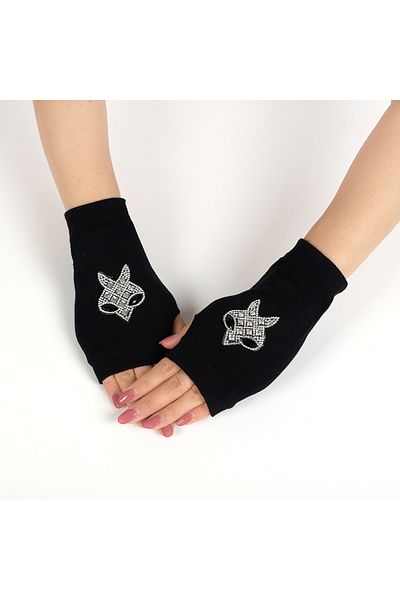 Generic Half Finger Glove For Girls Style-04