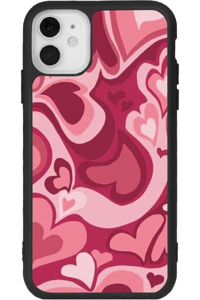 BGAKSESUAR حافظة سوداء متوافقة مع هاتف Apple iPhone 11 Matte - غطاء حماية من ...