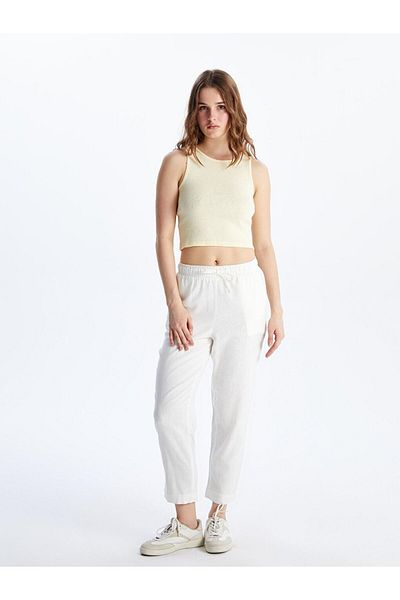 LC Waikiki Crew Neck Women's Crop