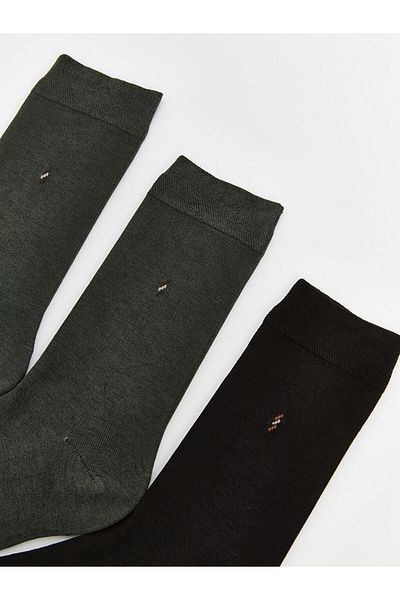 LC Waikiki Mixed Patterned Bamboo Men's Socks 5-Piece