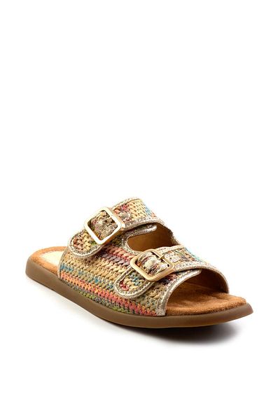 Bambi Papuci de damă multicolori K04763070428