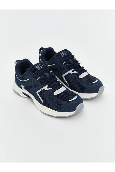 LC Waikiki Xside Navy Blue Lace-Up Men's Sports Shoes