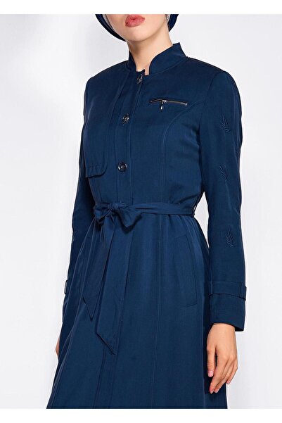 Alvina Jacket with Pockets and Leaf Print 1228