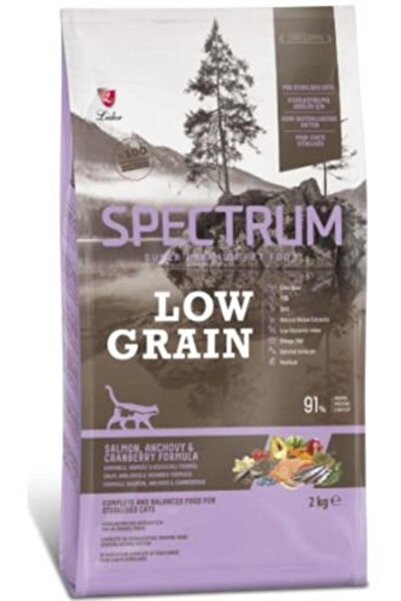 Spectrum Düşük Tahıllı Somonlu Hamsili ve Yaban Mersinli Kısırlaştırılmış Ked...